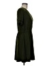 MICHAEL Michael Kors Solid Green Casual Dress Size M - photo 4