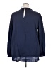Suzanne Betro Blue Long Sleeve Blouse Size 3X - photo 2