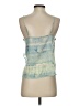 Wild Fable 100% Polyester Green Sleeveless Blouse Size S - photo 2