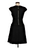 Jennifer Lopez Solid Black Cocktail Dress Size 6 - photo 2