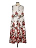 J for Justify Floral Ivory Casual Dress Size S (estimated) - photo 2