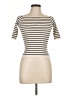 Zara Ivory Short Sleeve Top Size L - photo 1