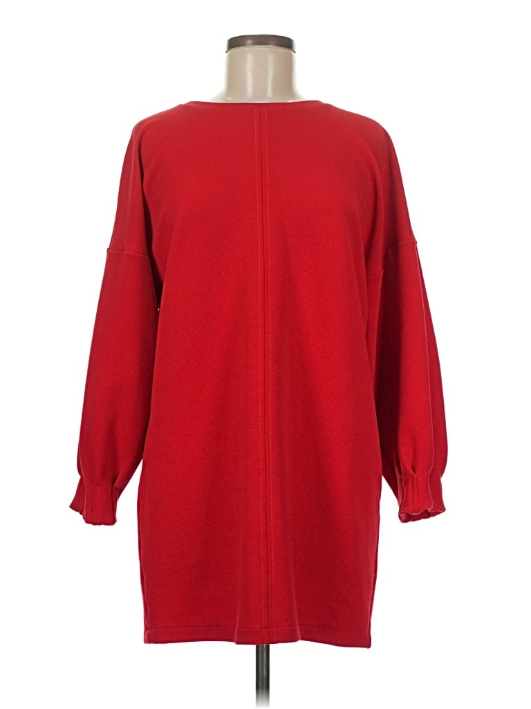 Pre-owned Zara Casual Dress In Red