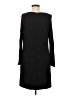 DKNY Solid Black Casual Dress Size 8 - photo 2