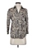 L'Agence 100% Viscose Paisley Gray 3/4 Sleeve Button-Down Shirt Size XS (0) - photo 1