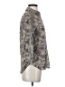 L'Agence 100% Viscose Paisley Gray 3/4 Sleeve Button-Down Shirt Size XS (0) - photo 4