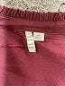 Elle Burgundy Long Sleeve Blouse Size XS - photo 7