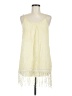 Dani 100% Rayon Yellow Sleeveless Top Size M - photo 1