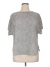 Anne Klein 100% Polyester Gray Short Sleeve Top Size 0X - photo 1