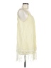 Dani 100% Rayon Yellow Sleeveless Top Size M - photo 4