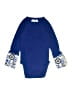 Assorted Brands Paisley Blue Long Sleeve Onesie Size 4T - photo 2