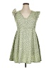 Shein 100% Polyester Hearts Green Casual Dress Size M - photo 1
