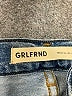 GRLFRND Hearts Blue Jeans Size 25 waist - photo 7