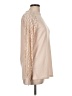 MIHOLL Tan Long Sleeve Blouse Size L - photo 4
