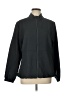 Greg Norman 100% Polyester Solid Black Track Jacket Size L - photo 1