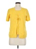 Koret Yellow Short Sleeve Blouse Size S - photo 1