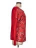 oasis Red Long Sleeve Blouse Size L - photo 4
