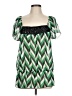 Marianne Green Short Sleeve Blouse Size L (estimated) - photo 1
