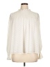 Rebecca Taylor 100% Polyester Ivory White Long Sleeve Blouse Size XL - photo 1