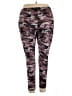 Shein Curve Camo Burgundy Active Pants Size 4X - photo 2