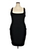 Leith Solid Black Cocktail Dress Size 2X - photo 1