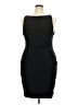 Leith Solid Black Cocktail Dress Size 2X - photo 2