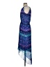 Chico's Print Blue Cocktail Dress Size Sm (0) - photo 5
