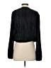 ASTR The Label 100% Polyester Black Long Sleeve Blouse Size S - photo 2
