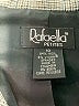 Rafaella Houndstooth Gray Wool Blazer Size 10 - photo 6