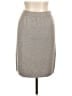 St. John Solid Gray Casual Skirt Size 10 - photo 1