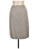 St. John Solid Gray Casual Skirt Size 10 - photo 2