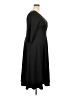 Unbranded Solid Black Casual Dress Size 2X - photo 4
