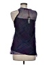 Assorted Brands 100% Polyester Purple Sleeveless Blouse Size 8 - photo 2