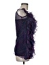 Assorted Brands 100% Polyester Purple Sleeveless Blouse Size 8 - photo 4