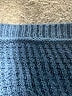 Unbranded 100% Acrylic Solid Blue Pullover Sweater Size L - photo 7