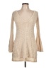 Just Fab Tan Casual Dress Size L - photo 1