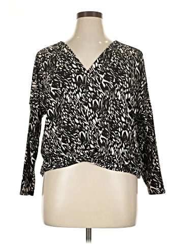 W. by Wantable Long Sleeve Blouse (view 1)