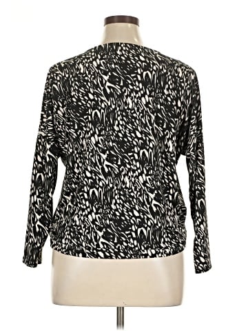 W. by Wantable Long Sleeve Blouse (view 2)