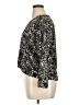W. by Wantable Animal Print Black Long Sleeve Blouse Size XL - photo 5