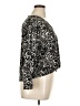 W. by Wantable Animal Print Black Long Sleeve Blouse Size XL - photo 4