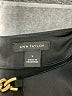 Ann Taylor 100% Polyester Black Long Sleeve Blouse Size L - photo 7