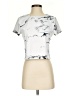 Express Silver Short Sleeve Top Size 5 - photo 1