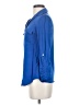 Max Studio 100% Rayon Blue Long Sleeve Polo Size XS - photo 5