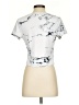 Express Silver Short Sleeve Top Size 5 - photo 2