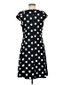 AB Studio Polka Dots Black Casual Dress Size 8 - photo 2