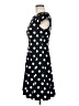 AB Studio Polka Dots Black Casual Dress Size 8 - photo 5