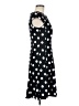 AB Studio Polka Dots Black Casual Dress Size 8 - photo 4