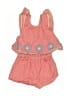 First Impressions Red Short Sleeve Outfit Size 6-9 mo - photo 1