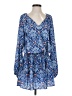 Nicole Miller Paisley Blue Casual Dress Size 2 - photo 1