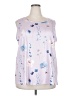 Unbranded Pink Sleeveless T-Shirt Size 3X - photo 1